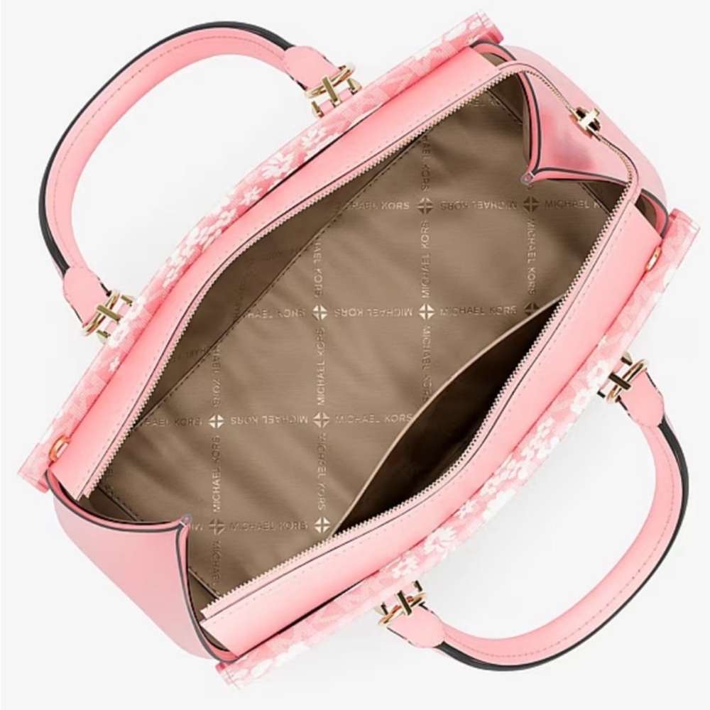 MICHAEL KORS Marilyn Medium Printed Signature Logo Satchel Crossbody
Carnation - Picture 5 of 8